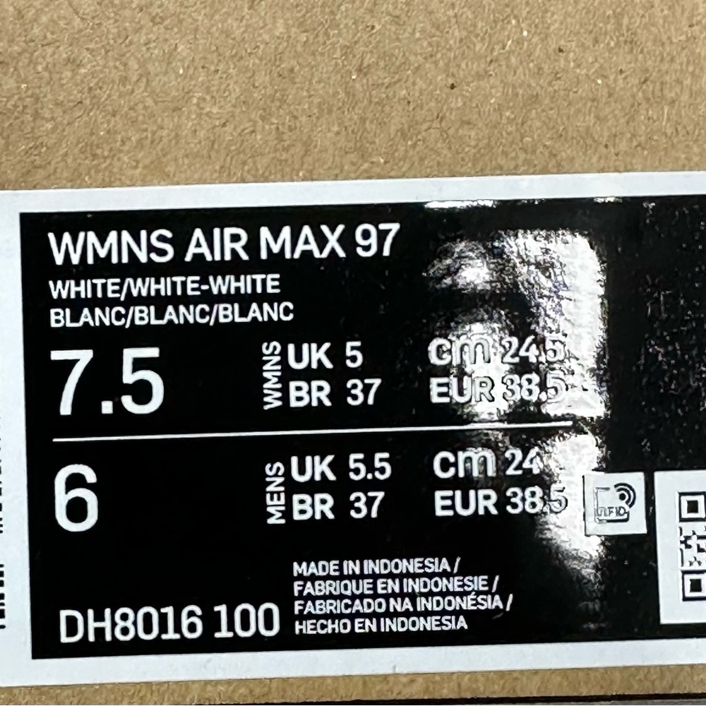 Nike Air Max 97 Women's White Sneakers